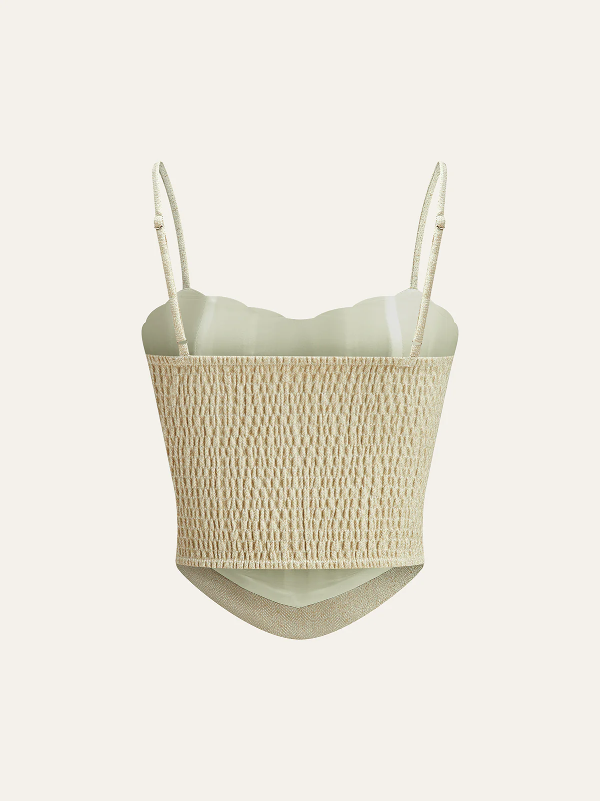 Cotton Blend Corset Top - Takermore