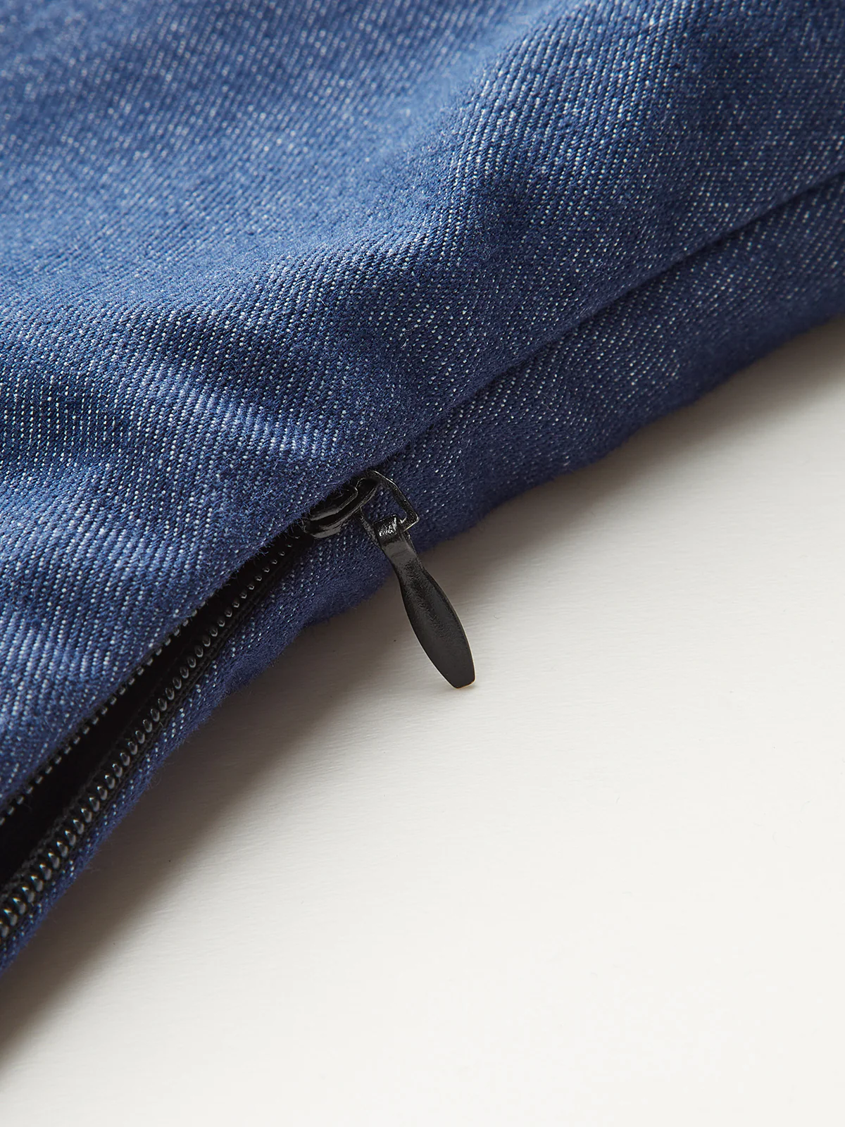 Cotton-Paneled Faux Denim Tank Top - Takermore