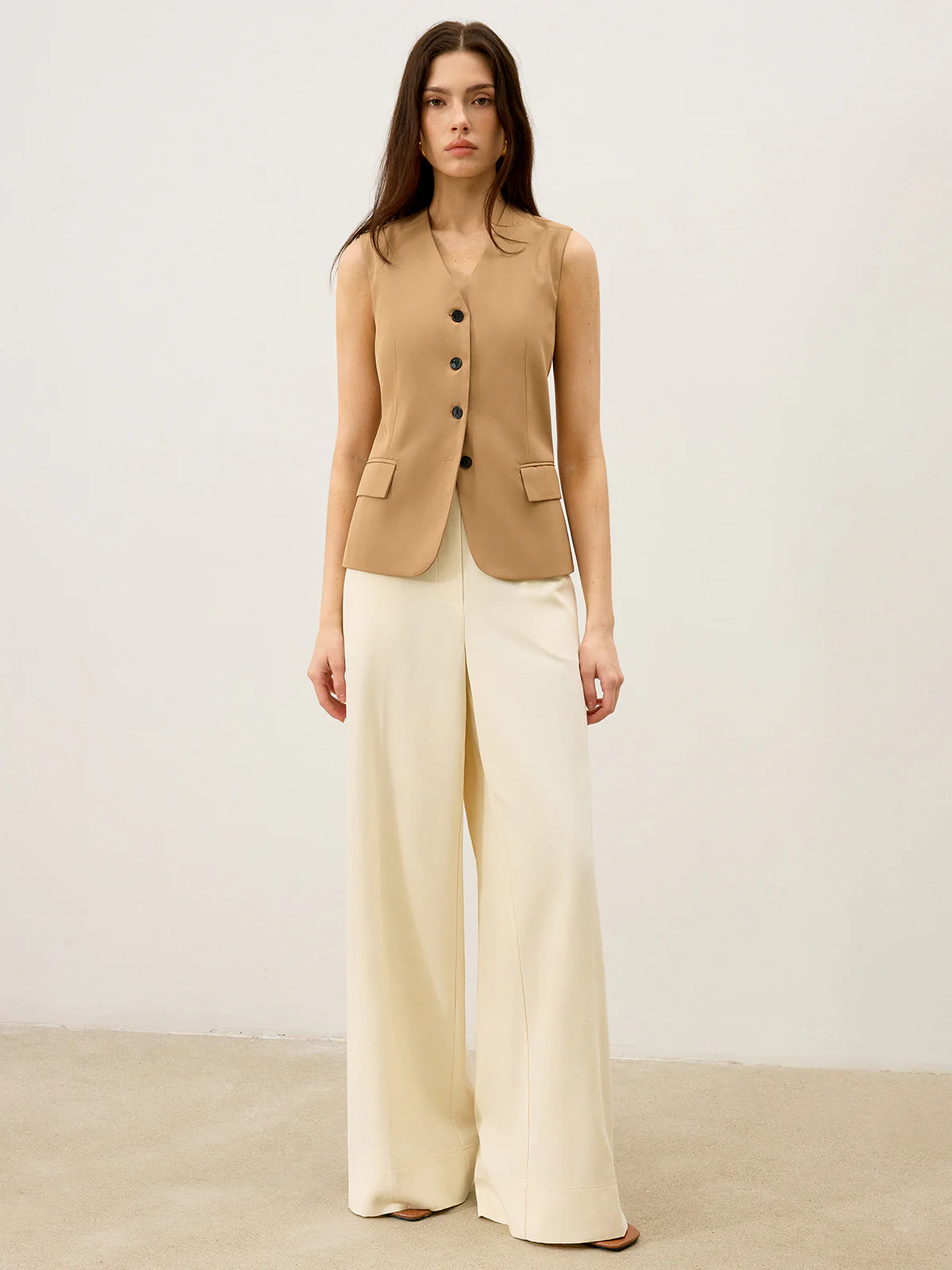 Pocketed Wide-Leg Pants - Takermore