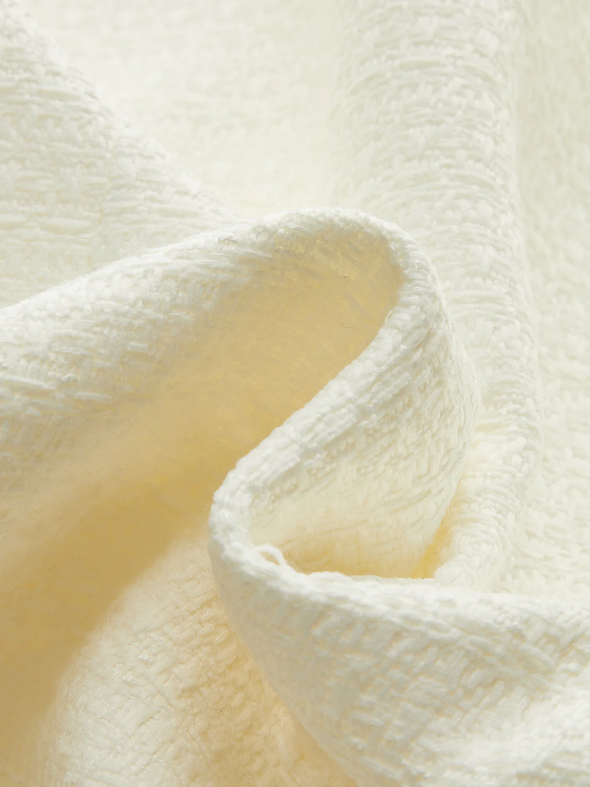 Textured V-Neck Peplum Top - Takermore