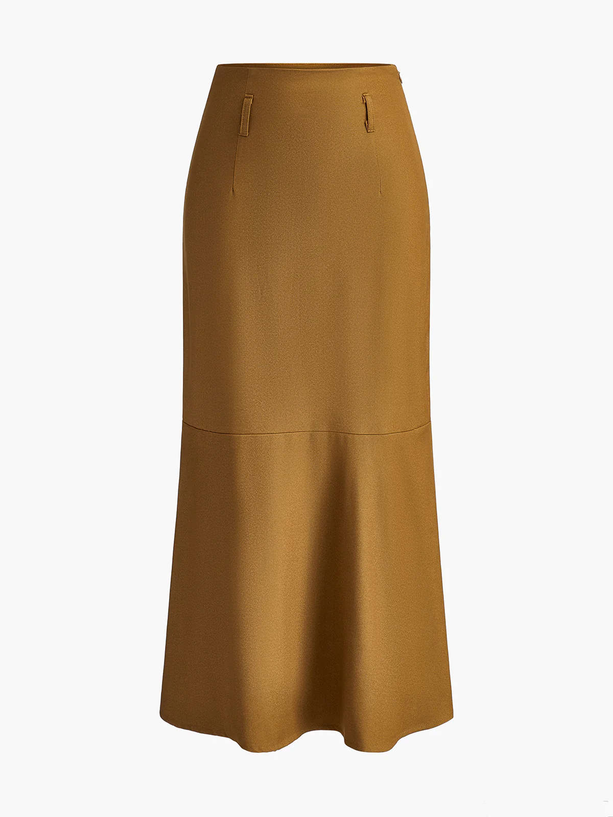 Minimalist Plain Skirt Without Belt - Takermore