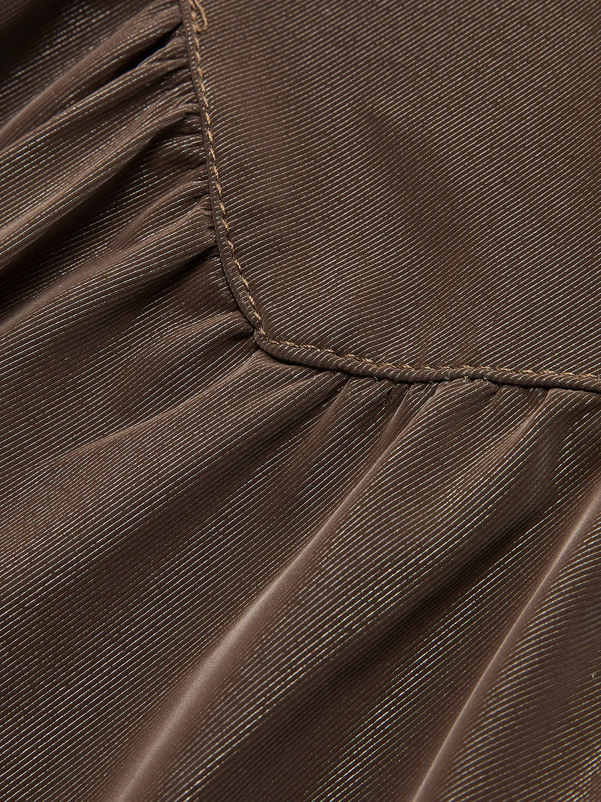 Pleated Umbrella Shape Skirt - Takermore