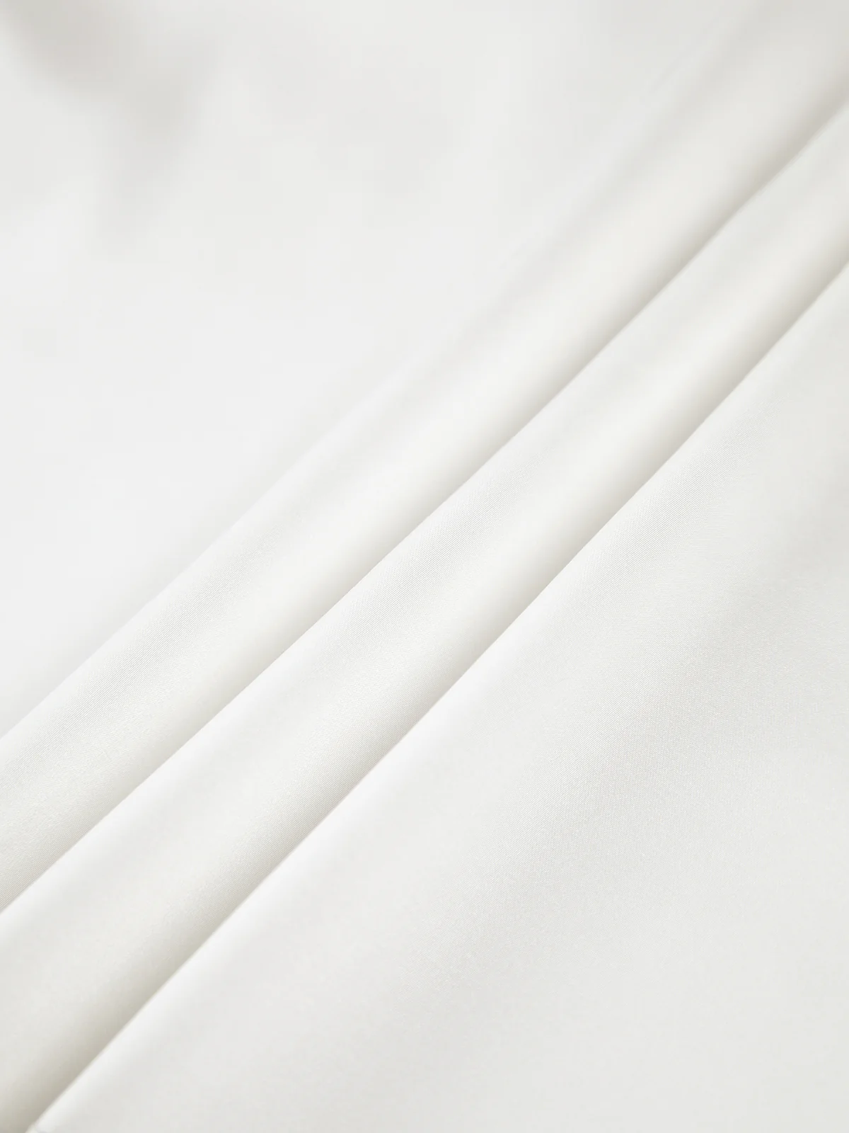 Semi-Sheer Two Tone Satin Tied Zippered Top - Takermore