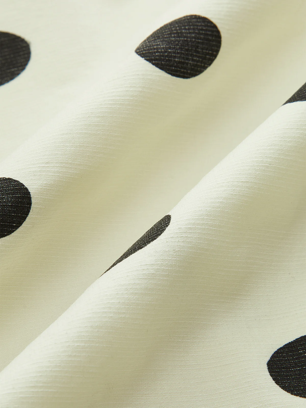 Polka Dot Ruched Strapless Top - Takermore