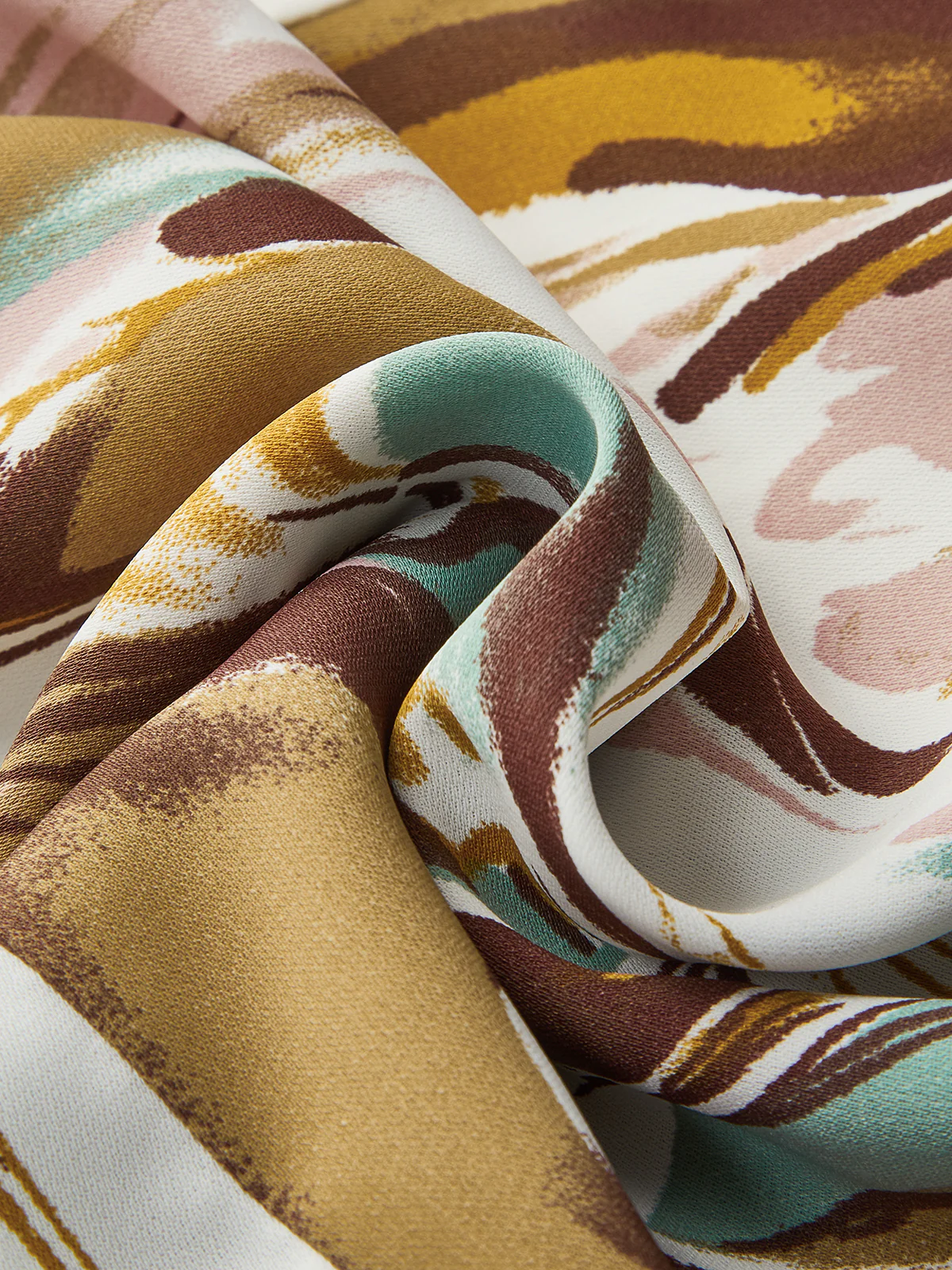 Abstract Print Halter Neck Top - Takermore