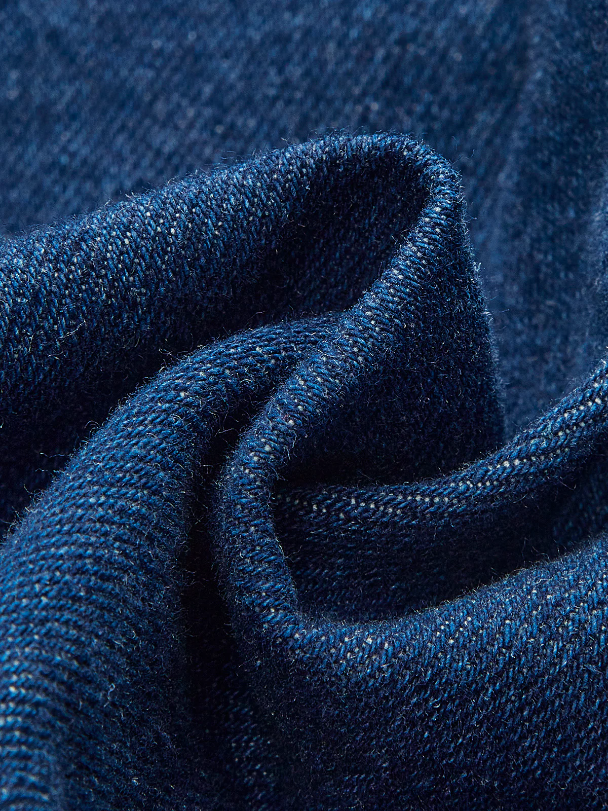 Cotton Denim Peplum Top - Takermore