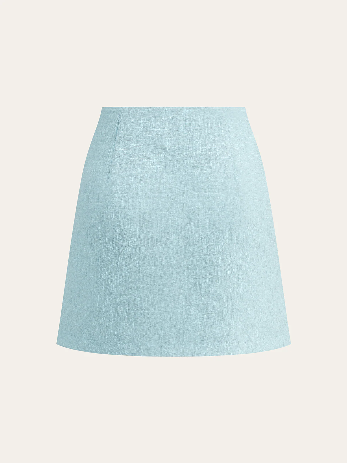 Tweed Pearl Blazer and Mini Skirt Set - Takermore