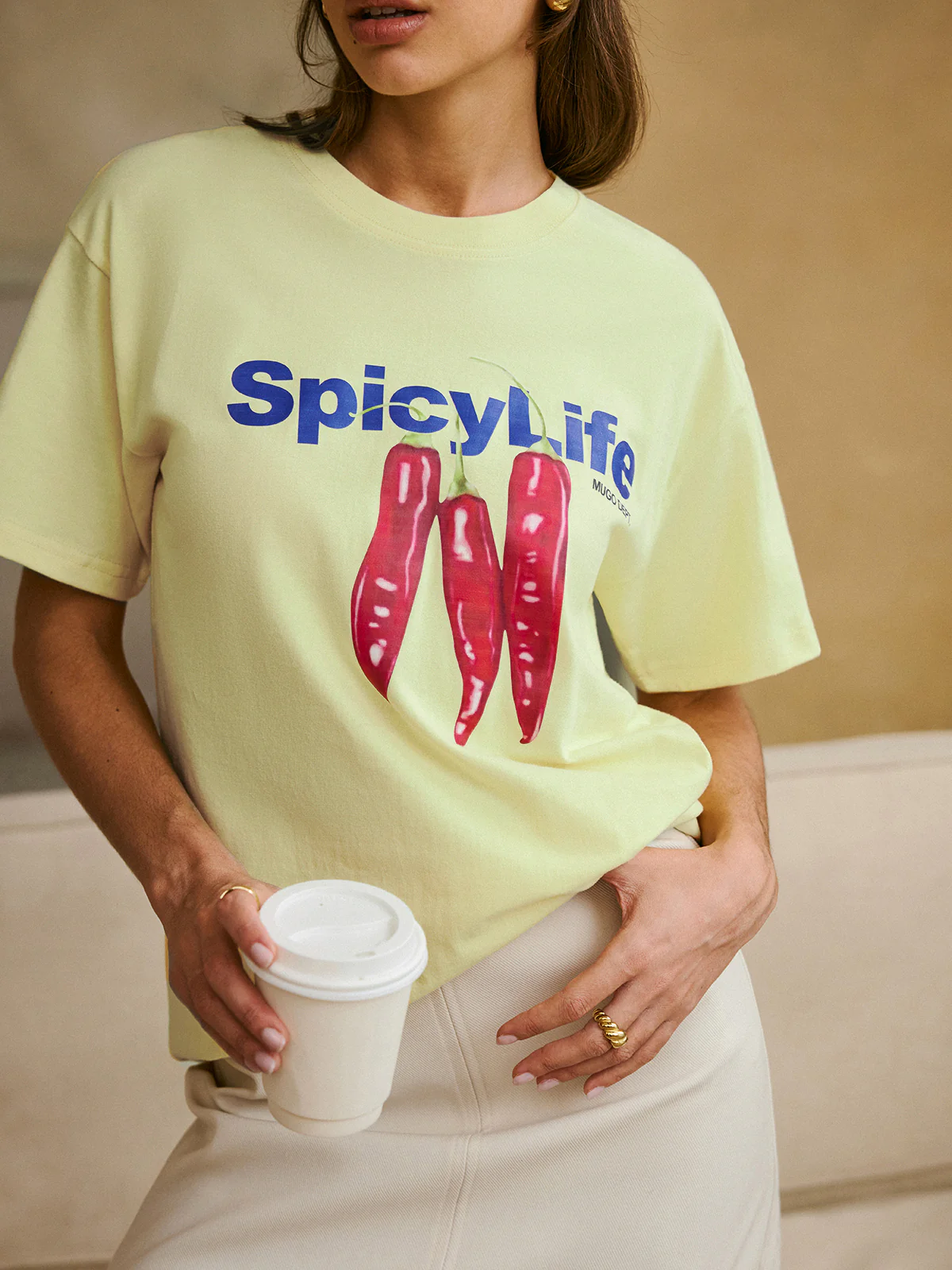 Cotton Print T-Shirt - Takermore