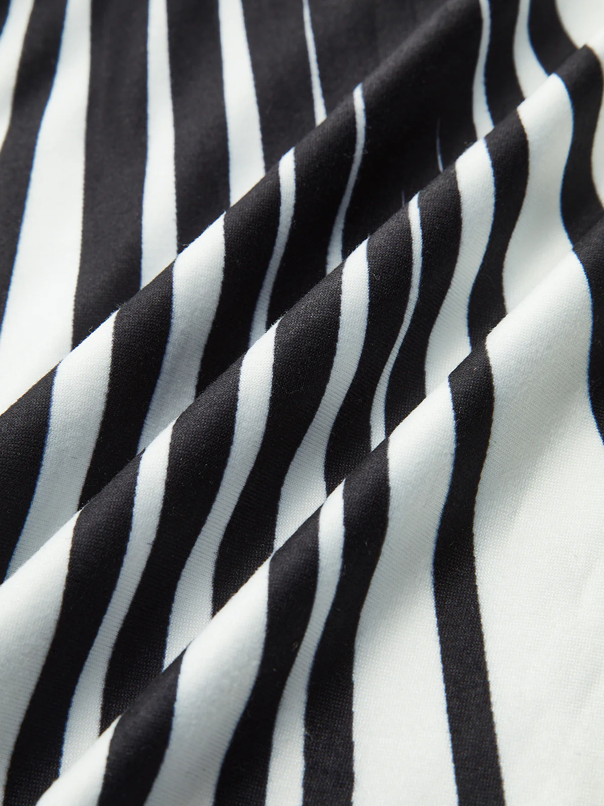 Asymmetrical One-Shoulder Striped Top - Takermore