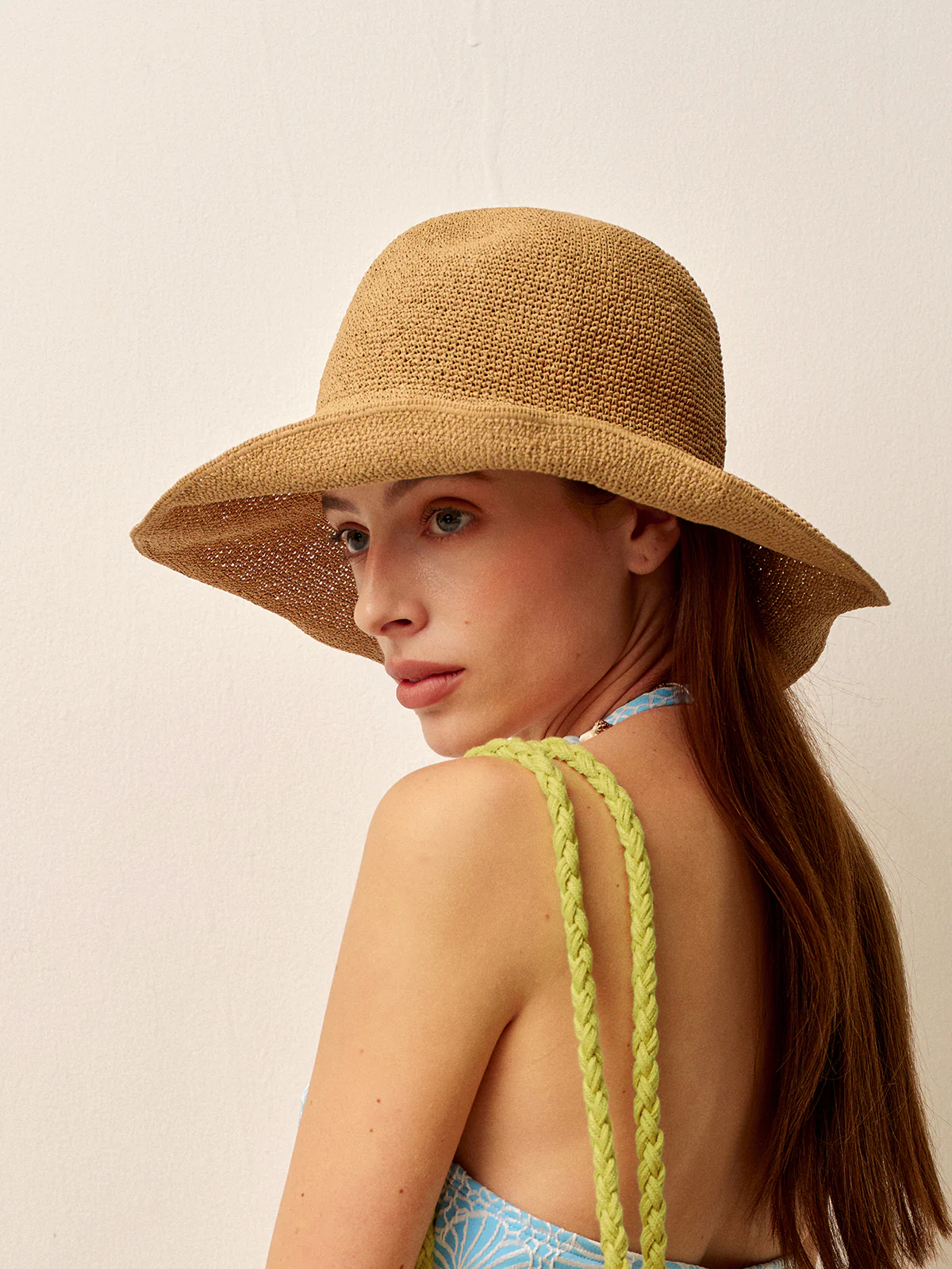 Wide Brim Straw Sun Hat - Takermore