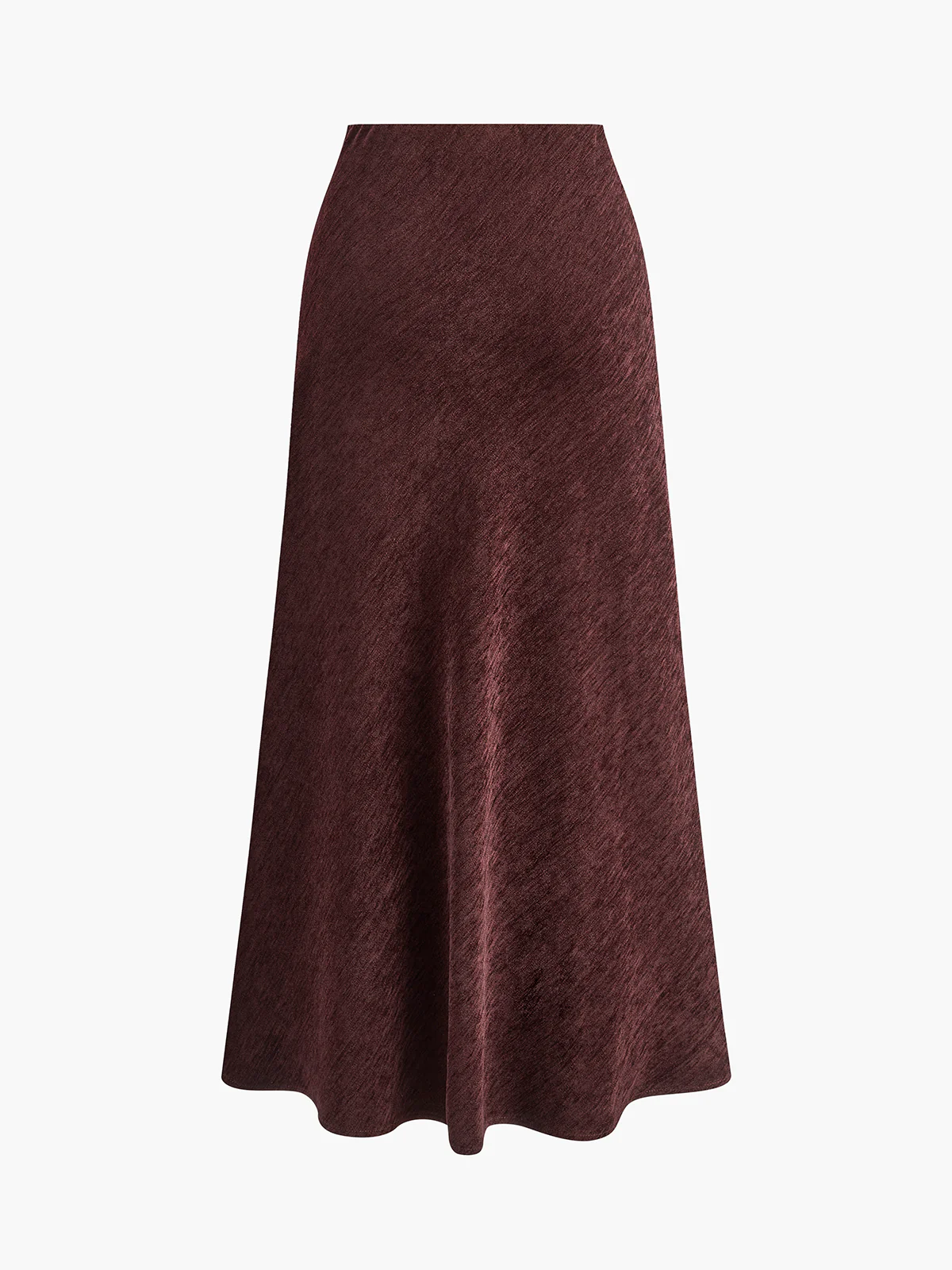 Minimalist Corduroy Draped Skirt - Takermore
