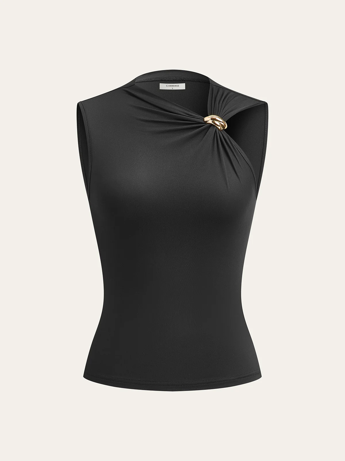 Asymmetric Sleeveless Top - Takermore