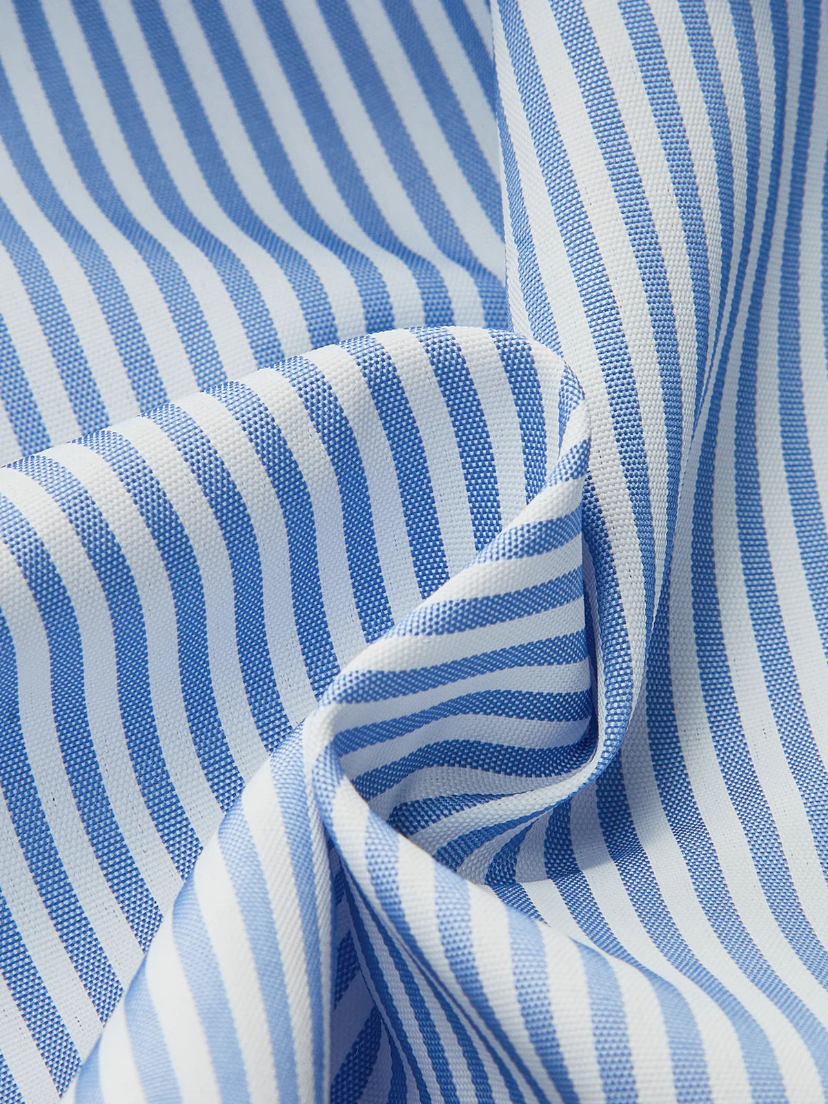 Striped Ruffle V-Neck Puff Sleeve Top - Takermore