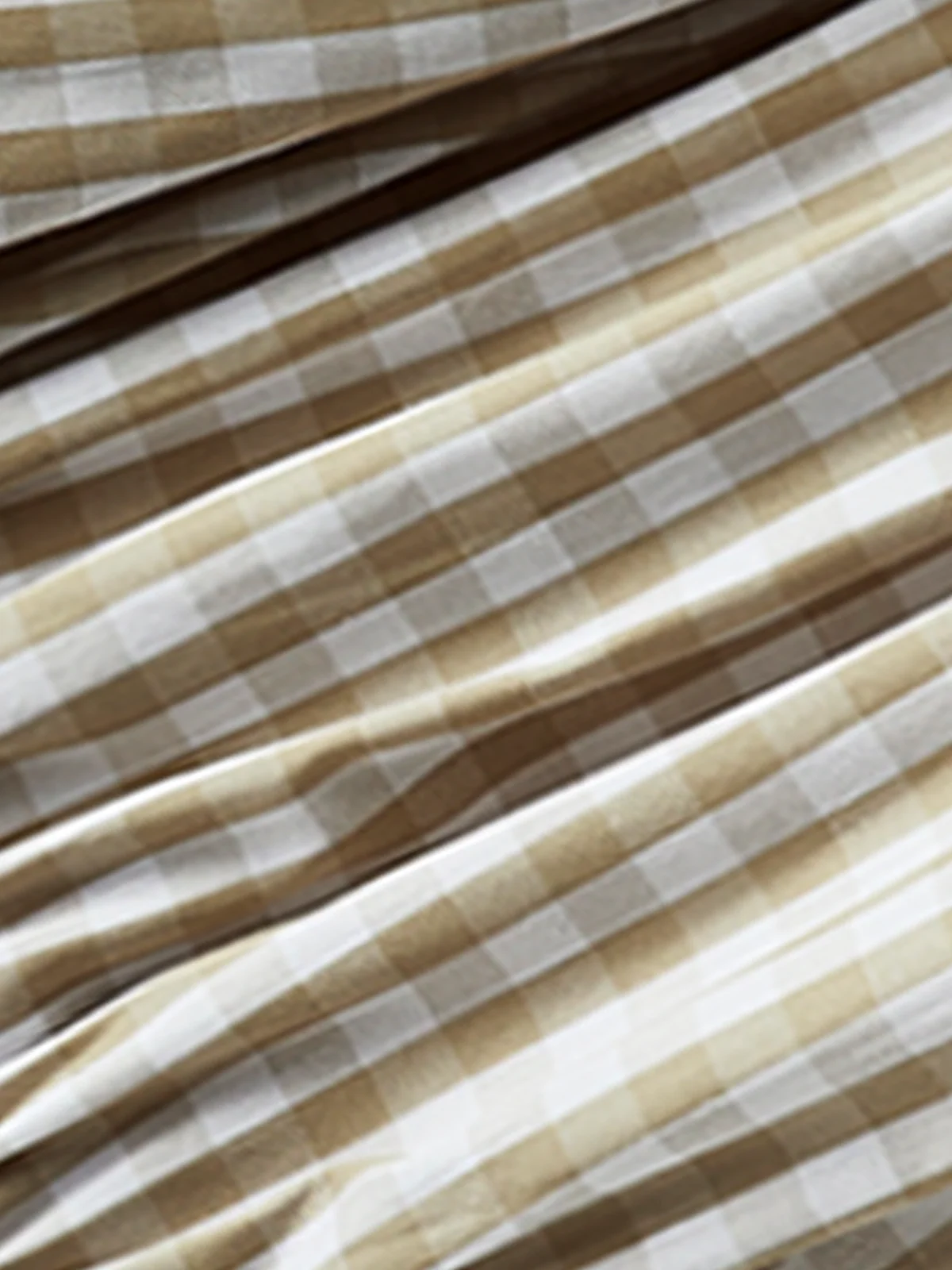 Puff Shirred Plaid Tube Top - Takermore