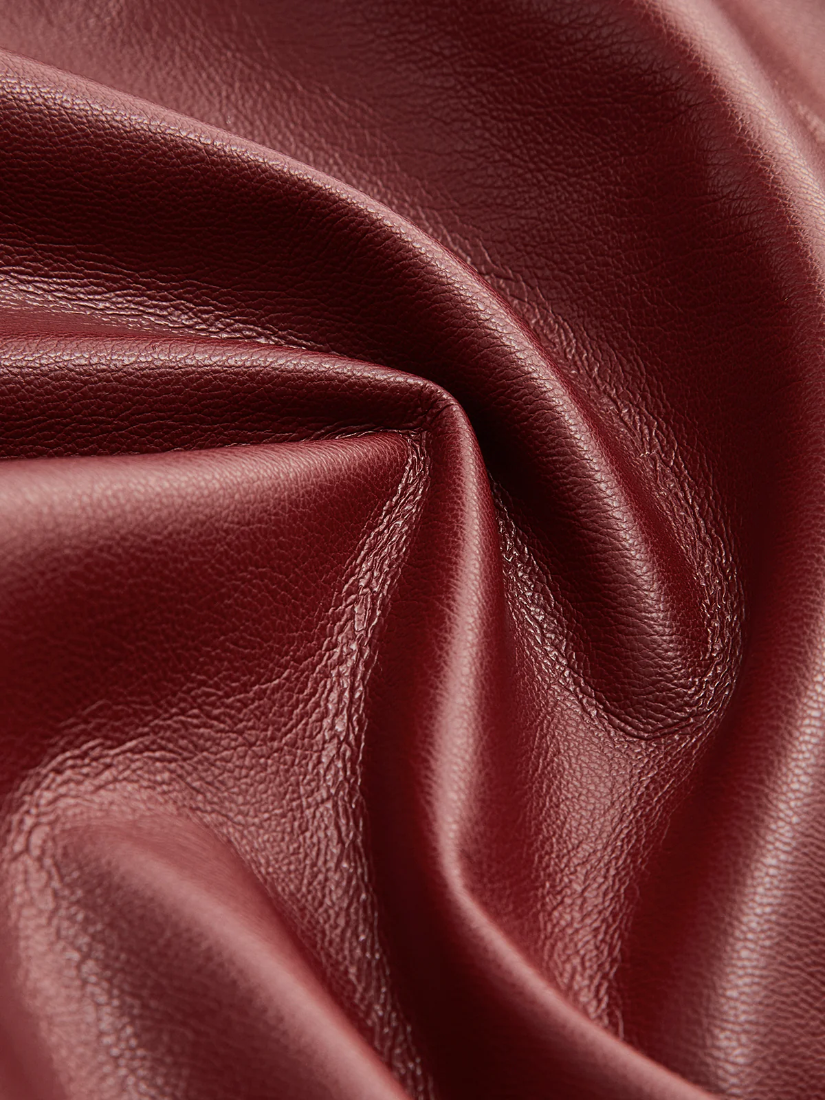 High-Waist Button PU Leather Pants - Takermore