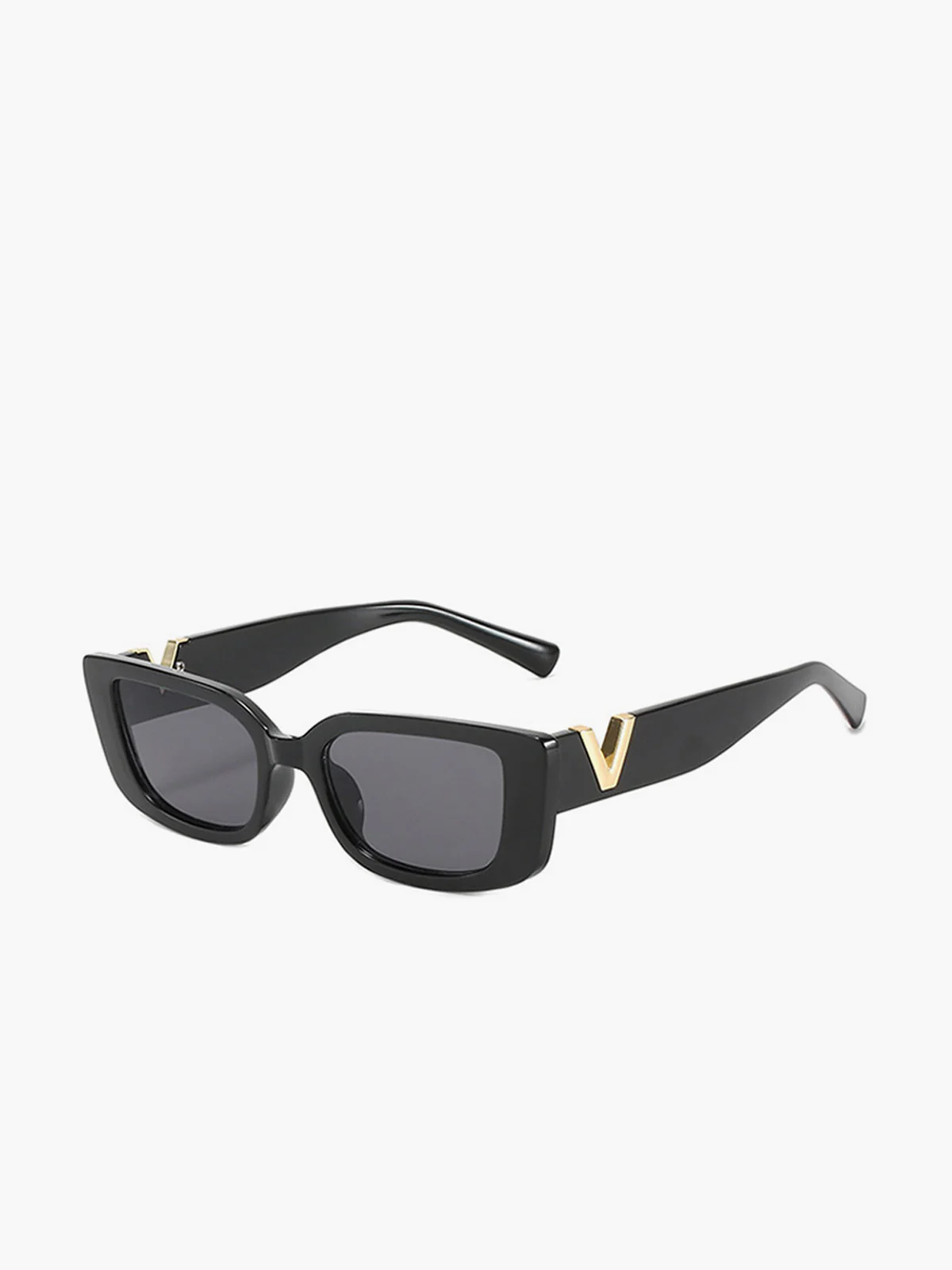 V-Detail Square Sunglasses - Takermore