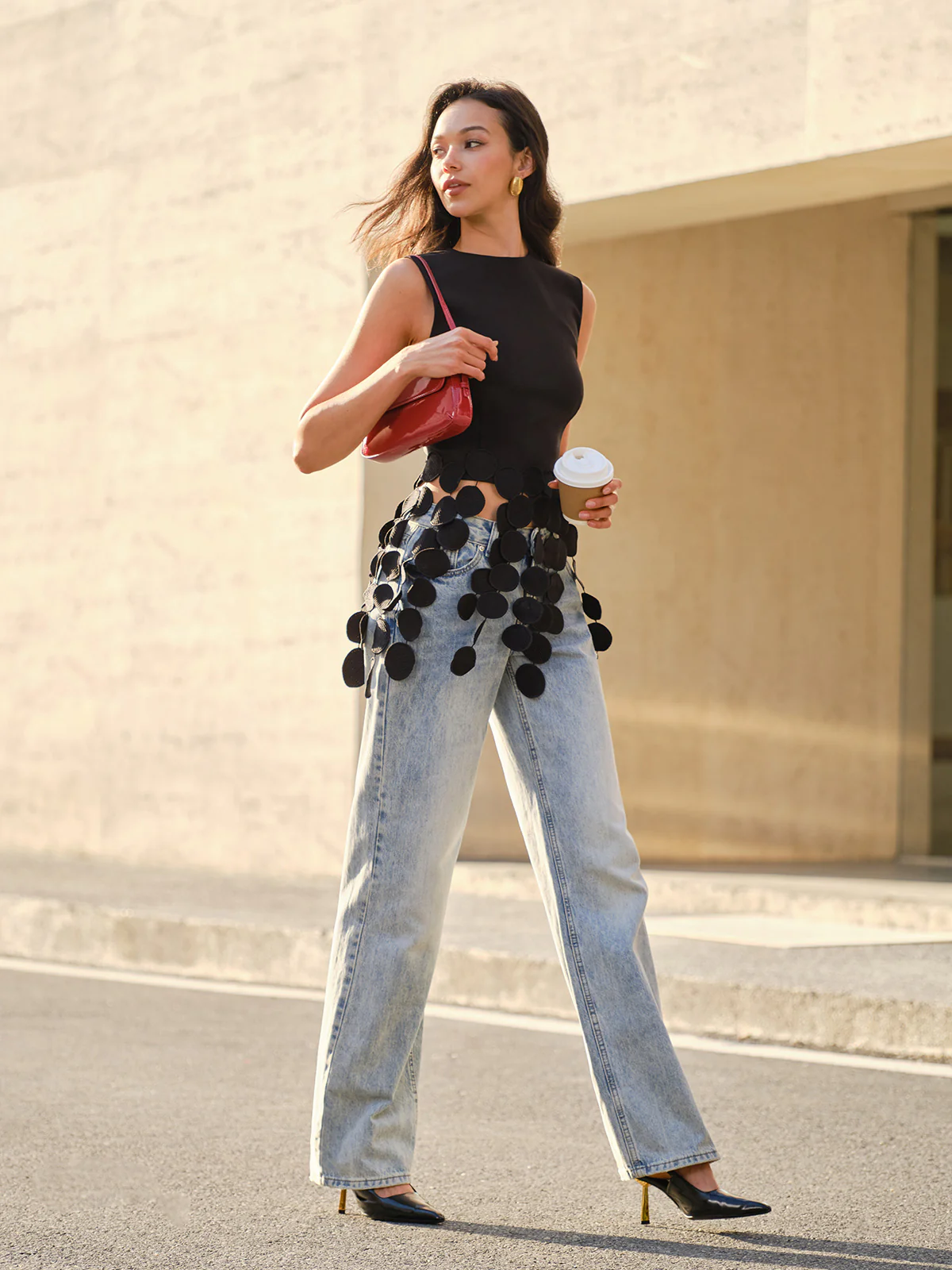 Crop Tassel Tank Top - Takermore