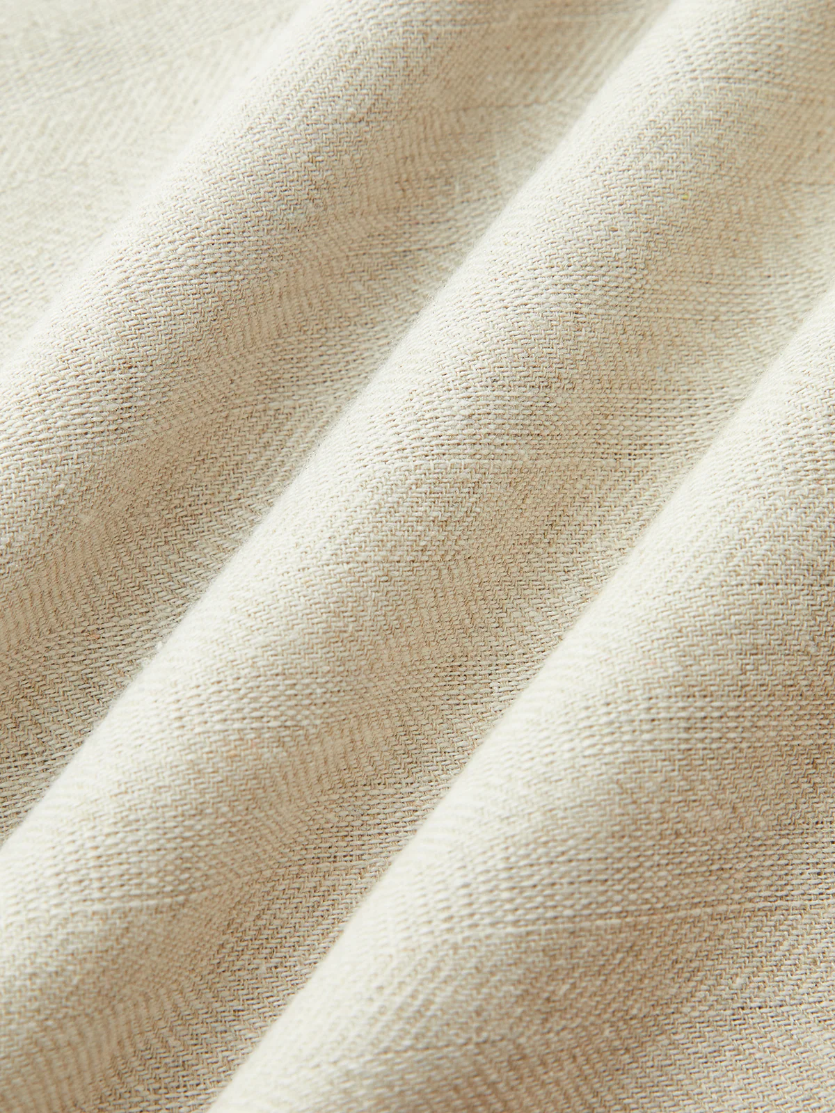 Linen Blend Wide-Leg Pants - Takermore